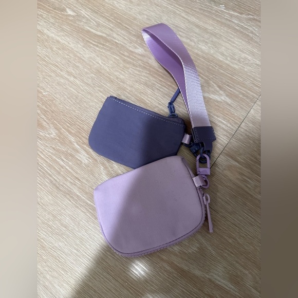 Zenana Dual Pouch Wristlet Keychain Wallet - Picture 5 of 5